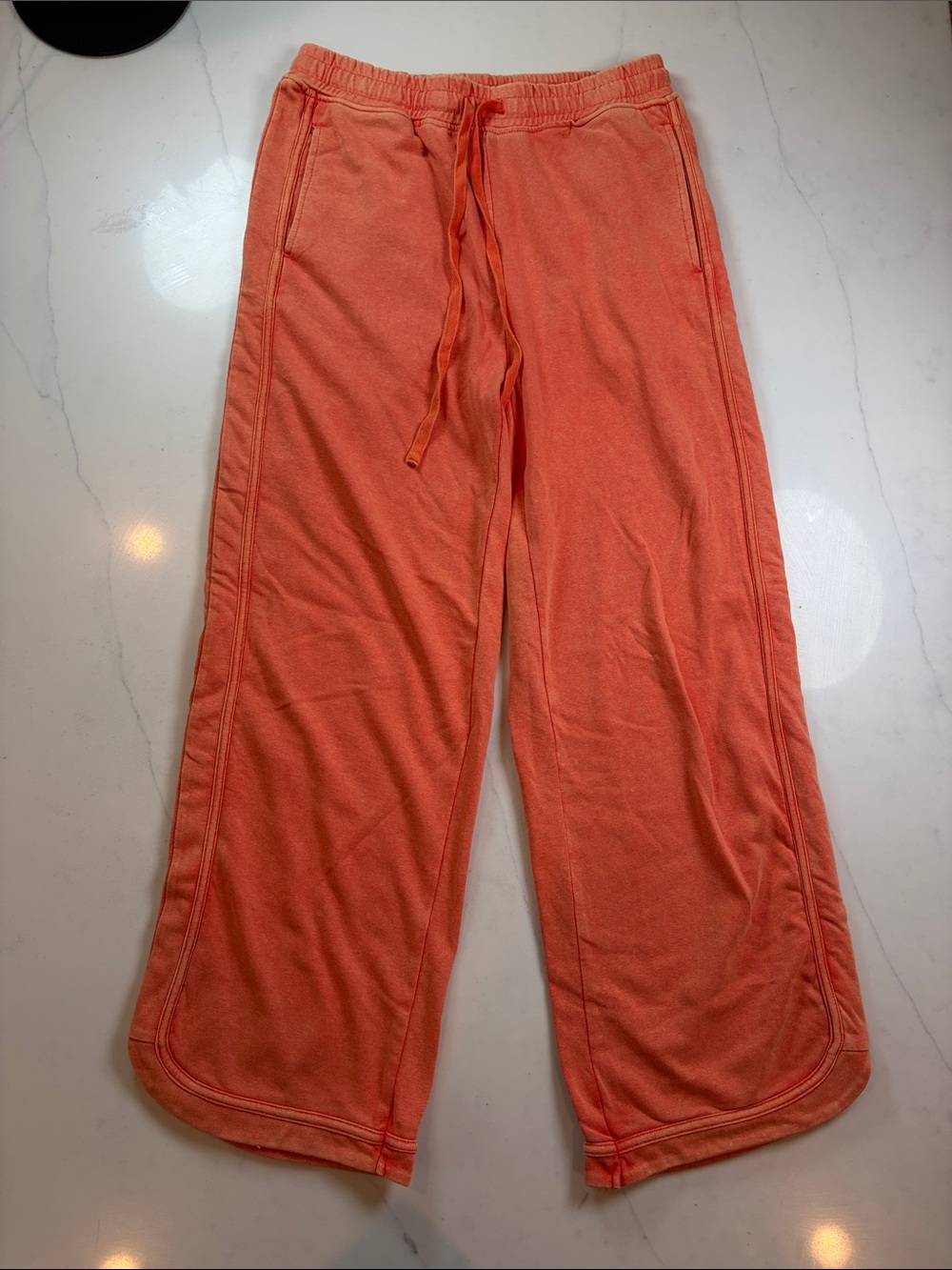 Coral Wide-Leg comfy Pants